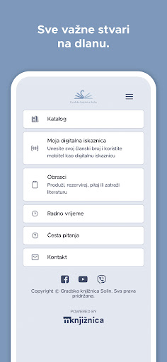 Gradska knjižnica Solin Screen 2