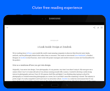 Basket - Bookmark Organizing and Read Later app Screenshot