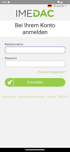 Android application IMEDAC screenshort