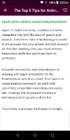 Learn Animation screenshot