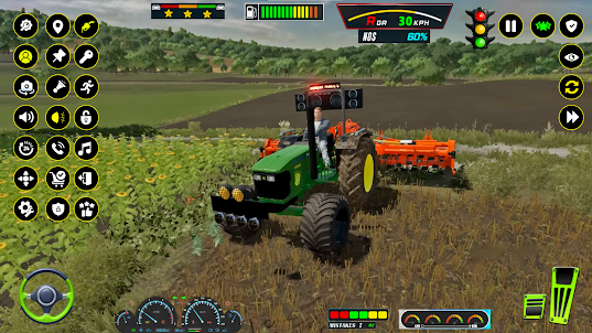 Farming 3d Game: Tractor Games