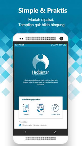 Android application Hrdpintar | Absensi dan Gaji screenshort