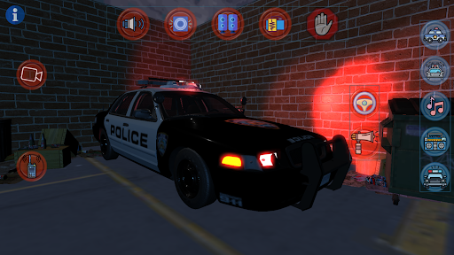 Android application Police Car Lights and Sirens screenshort