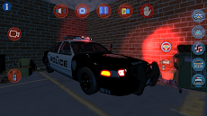 警察の車のライトとサイレンのおすすめ画像1