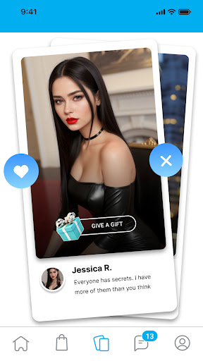 OnlyLovers: Virtual Stories Screen 2