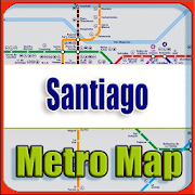 Santiago Metro Map Offline