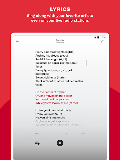 Screenshot of iHeart: Music, Radio, Podcasts