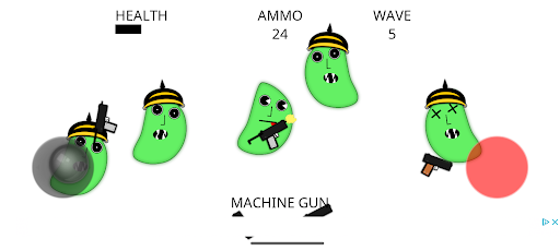Android application Zombie shooter arcade game screenshort
