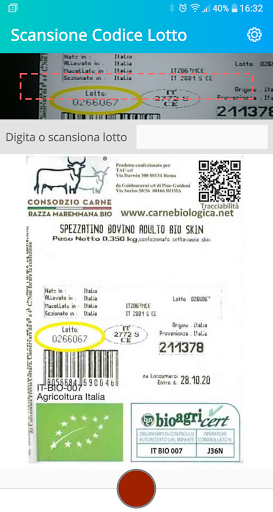 Maremmana Bio - Tracciabilità Screen 2