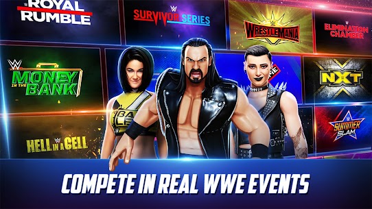 WWE Mayhem MOD APK（一击，上帝模式，金钱，NoBan）5