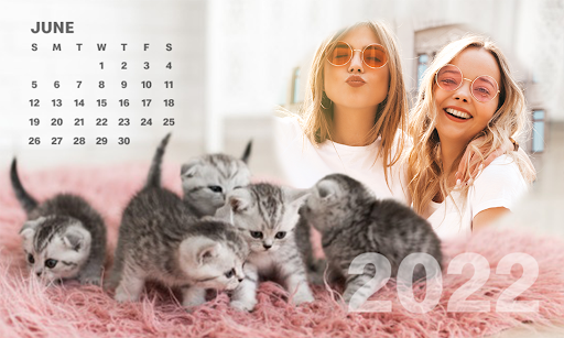 2022 New Year Cat Calendar Pho Screen 3