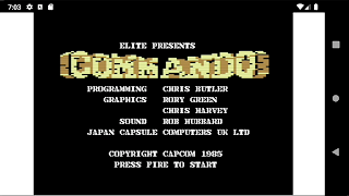 Commando C64 - Screenshot 1
