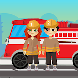 Kids Fire Fighters Training & Rescue Game icon
