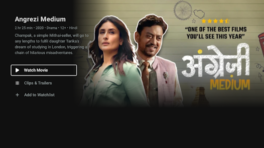 Watch hindi medium shop online hotstar