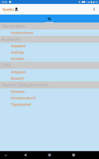BrunieApp Screen 2