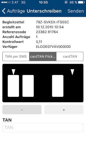 HYPO Business Banking Screen 3