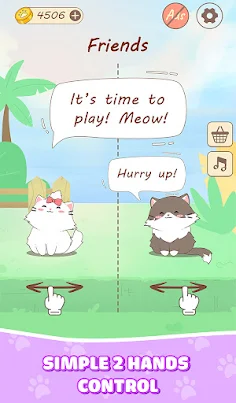 Duet Kitties: Cute Music Game - Screenshot 2