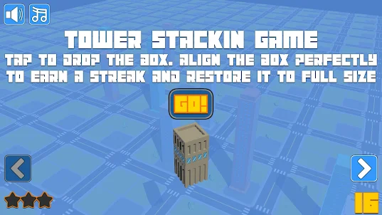 Tower Stackin Game