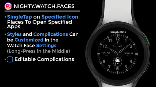 GP Night - watch face screenshot 16