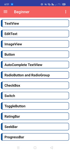 Android Course Screen 3