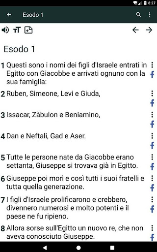 Bible in Italian screenshot 13