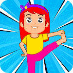 Cover Image of 下载 Kids Exercise: Warm up & Yoga  APK