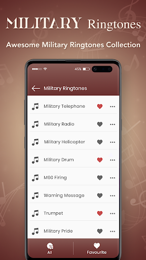 Military Ringtone Screen 2