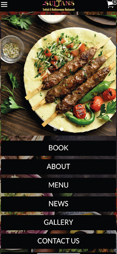 Android application Sultans Restaurant Mk screenshort