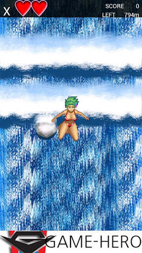Android application Waterfall Action Diving screenshort