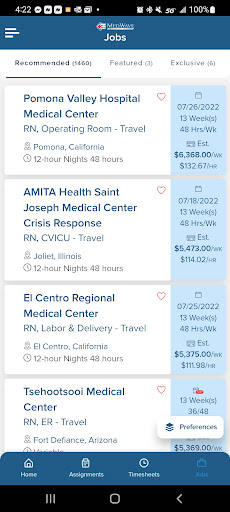 MedWave Healthcare Staffing Screen 3