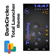DarkCircles theme for Total Launcher