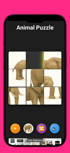 Offline Slide Puzzle Animals screenshot 4