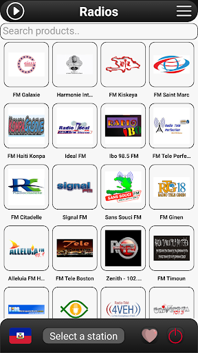 Android application Haiti Radio FM screenshort