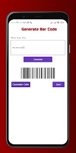 Scanner and Generator: Barcode