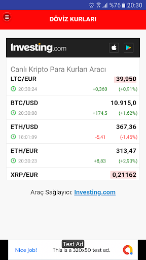 Döviz Altın Kurları