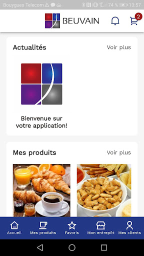 Android application Beuvain screenshort