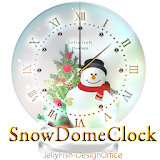 クリスマス時計ウィジェット☆スノードーム icon