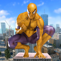 City Gangster Rope Hero Spider 3D
