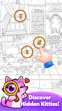 Game screenshot Find The Kitty - Triple Match mod apk