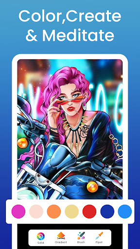 Color Paint Adults Color Book