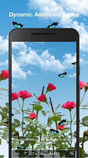 Garden Live Wallpaper Pro Screen 2