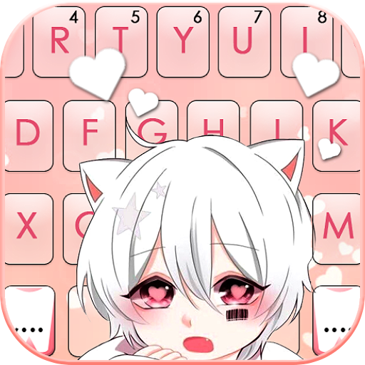 Cute Cat Boy Theme logo