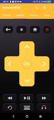 Android application Remote: NOW Pro screenshort