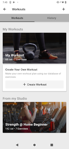 BLOCK Gym Screen 3