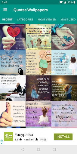 Android application Motivational Quotes screenshort
