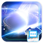 Cover Image of Download Starry sky skin for Next SMS  APK