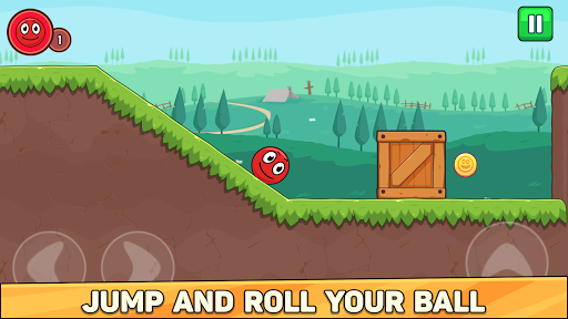 Bounce Ball 6: Red Bounce Ball Hero  screenshots 1