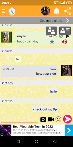 Obi Fans Chat Screen 3