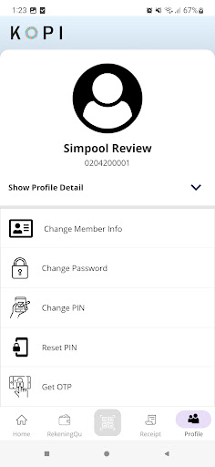 Koperasi Kopi Screen 3
