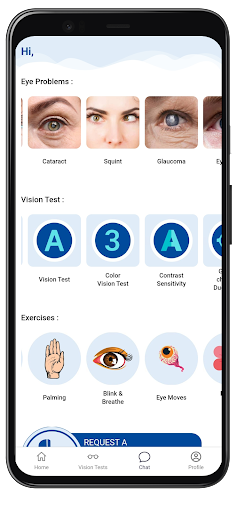 Android application EyeMantra: Eye Care screenshort